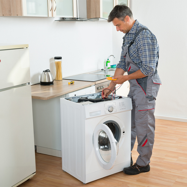 how much should i expect to pay for washer repair services in Harvard ID